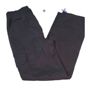 Childrens place black cargo pants 10